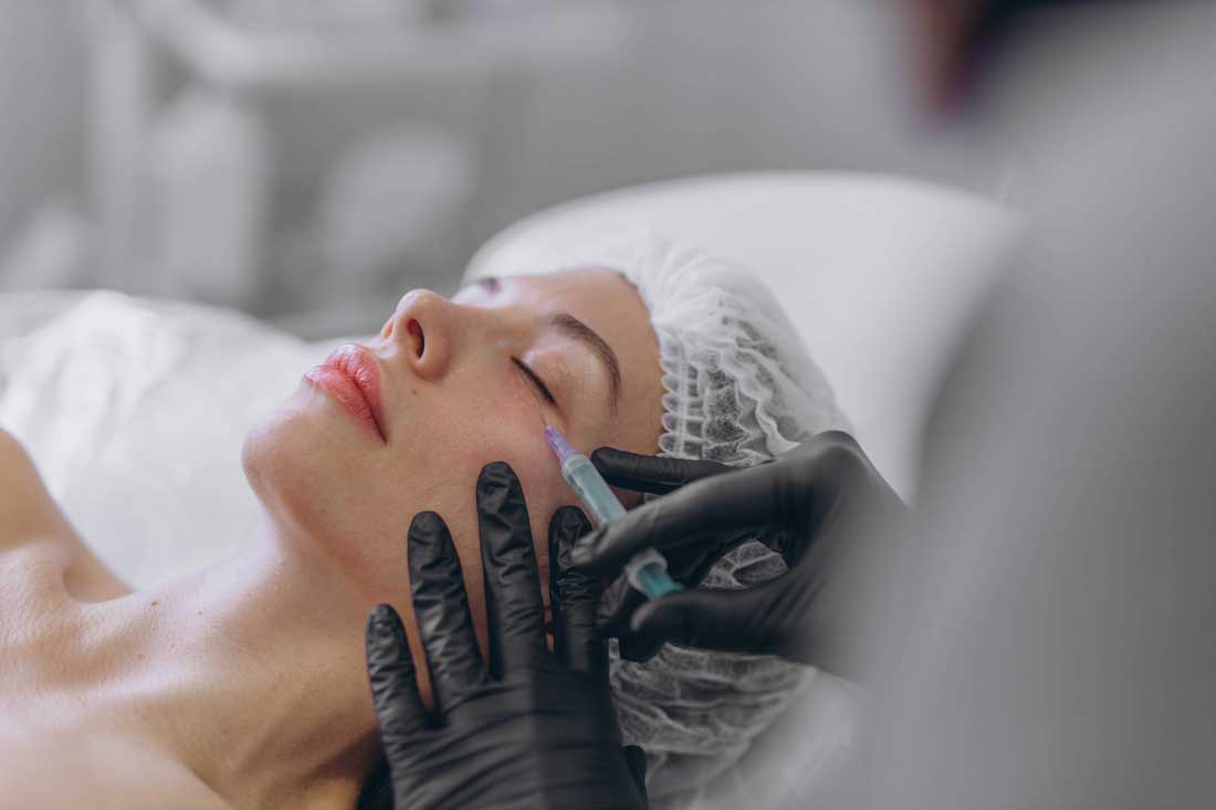 Botox injection for facial rejuvenation in Charleston, SC