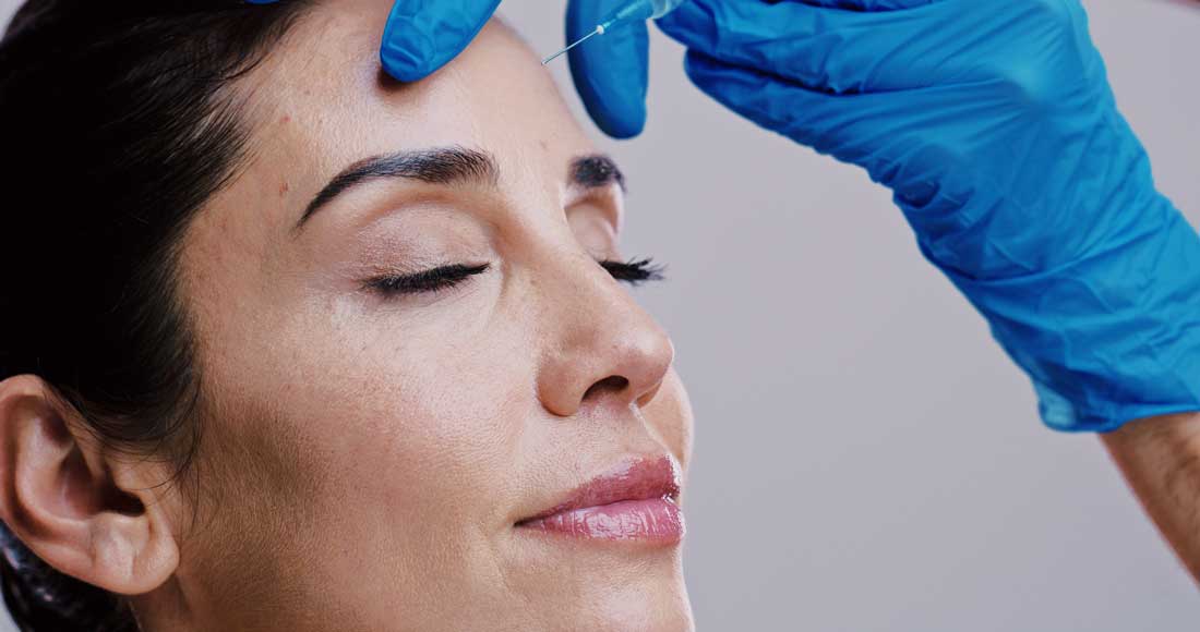 Dermal filler injection for facial volume restoration