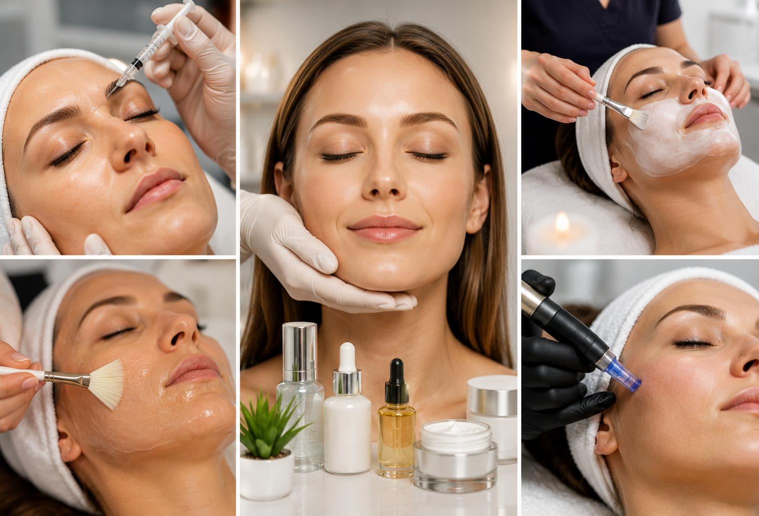 Skin Rejuvenation Treatment Plan: Botox, Facials, Peels, and Microneedling Together